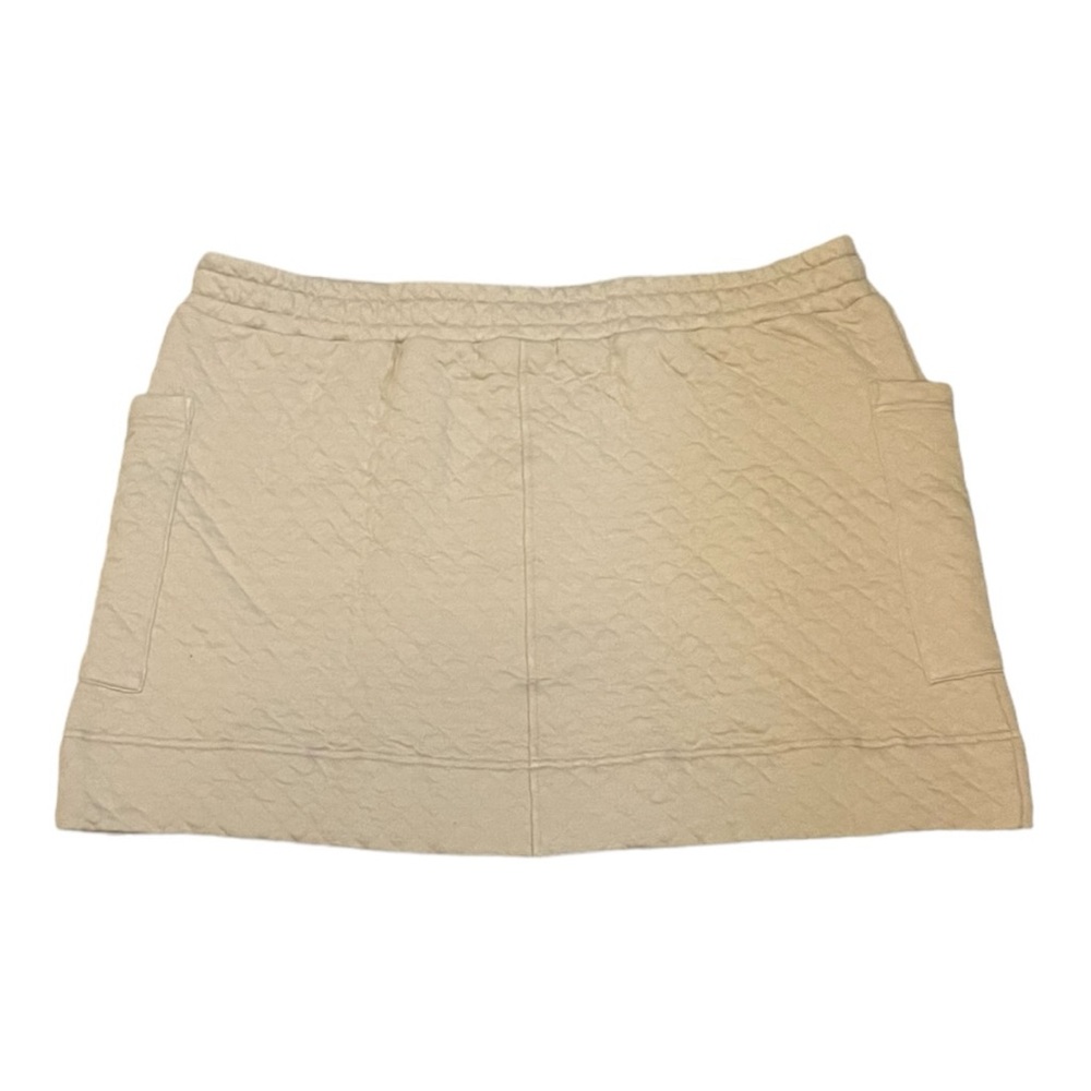 Smash + Tess Finley Mini Skirt in Natural Beige 2XL Quilted Comfy Pocket Plus - Picture 12 of 16